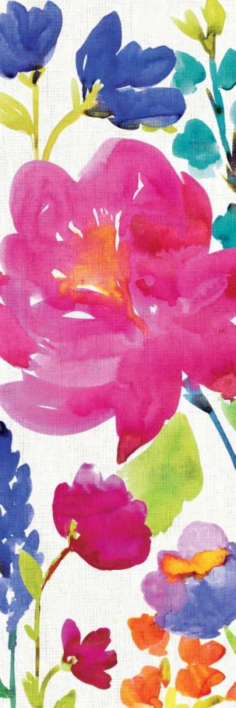 Floral Medley Panel II art print by Wild Apple Portfolio for $57.95 CAD