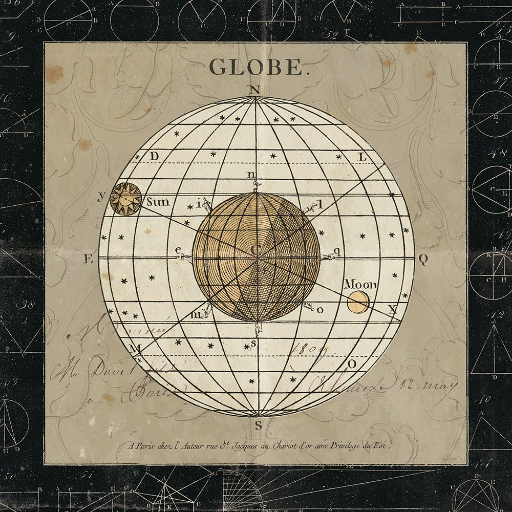Globe art print by Sue Schlabach for $57.95 CAD