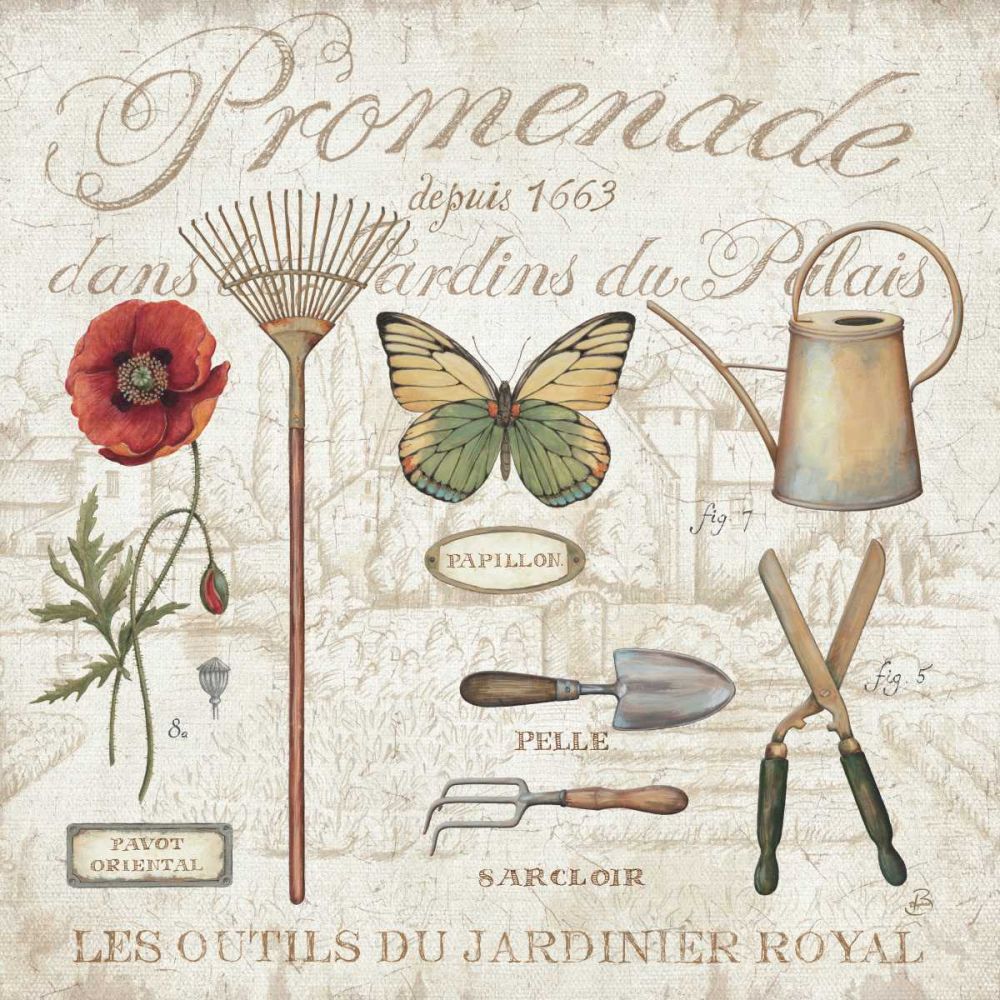 Royal Garden II art print by Daphne Brissonnet for $57.95 CAD