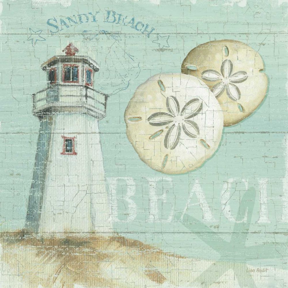 Beach House I art print by Lisa Audit for $57.95 CAD