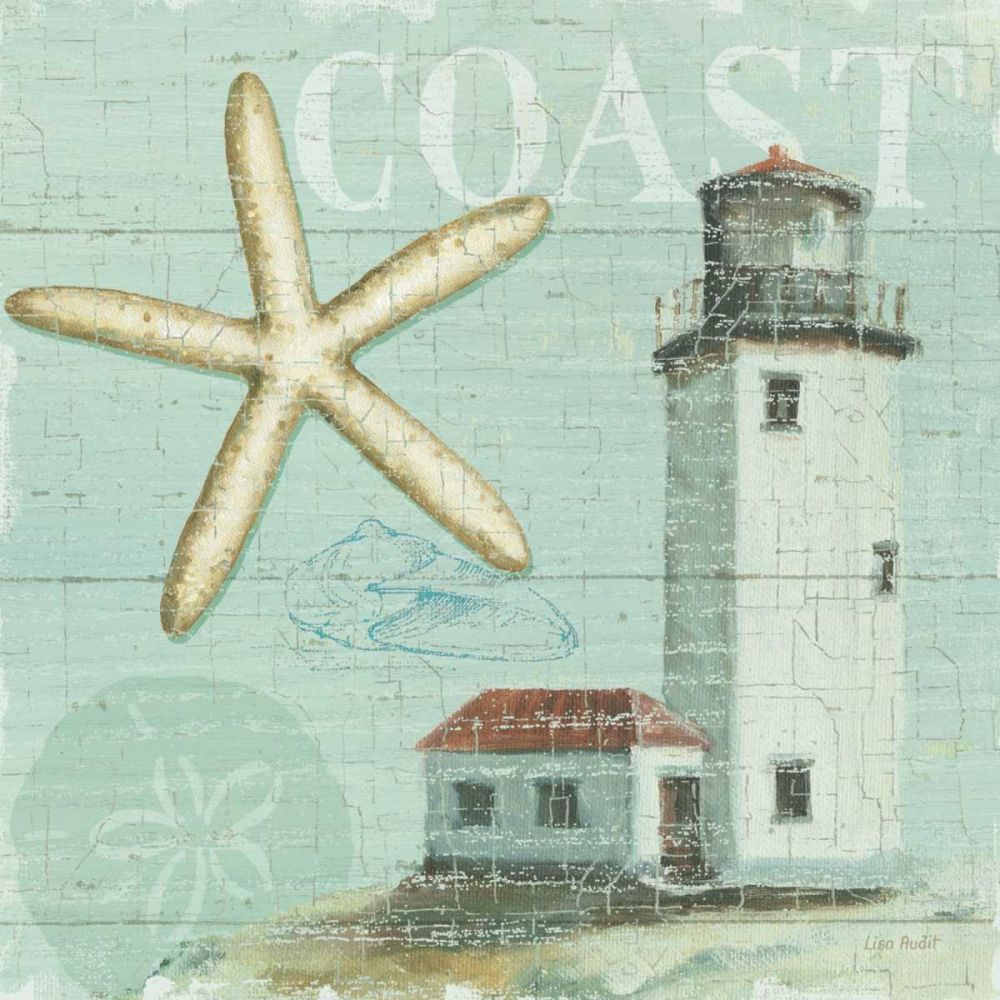 Beach House II art print by Lisa Audit for $57.95 CAD