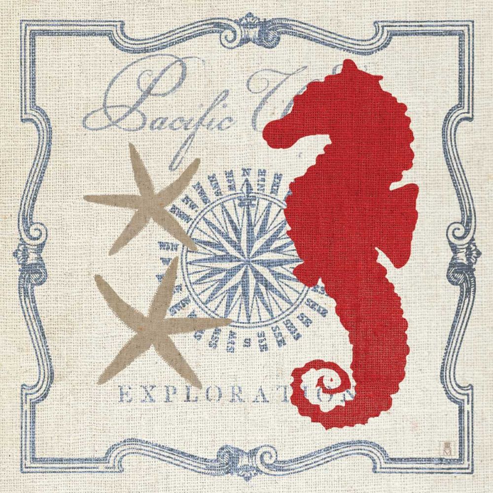 Pacific Seahorse art print by Studio Mousseau for $57.95 CAD