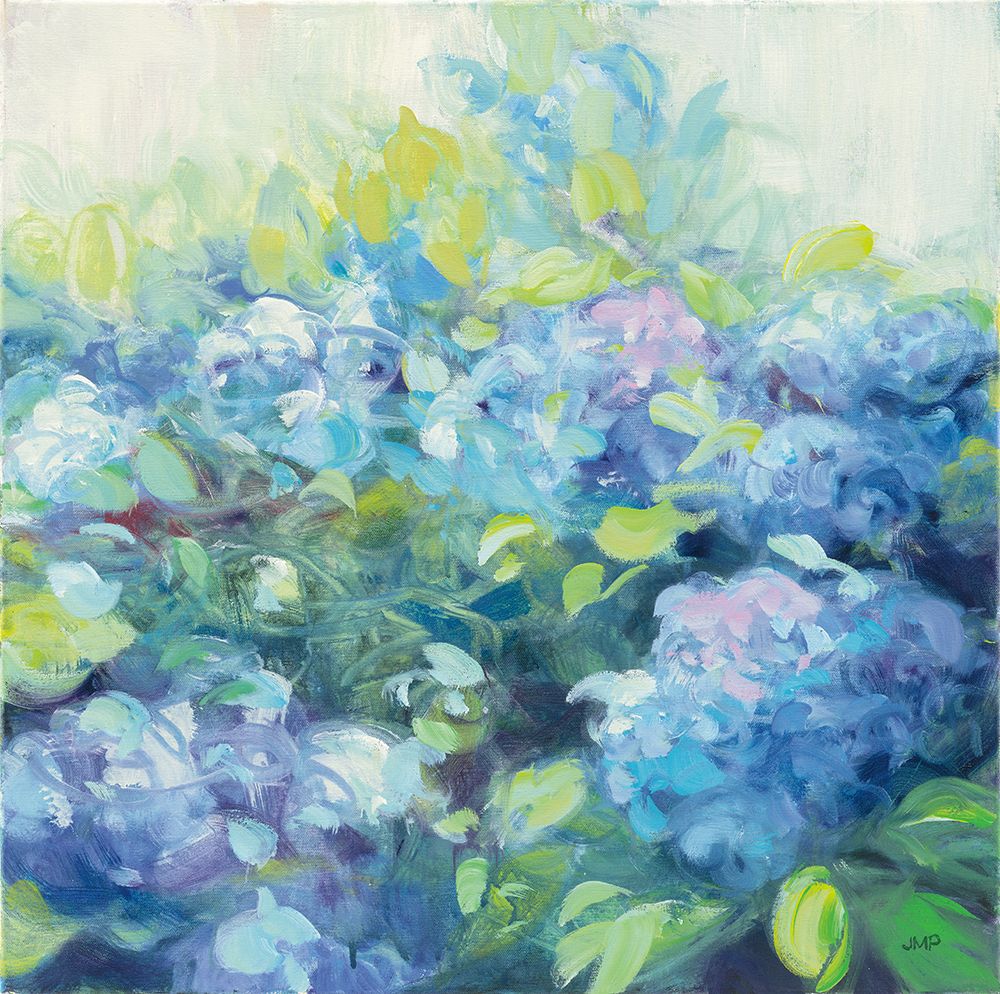 Bright Hydrangea II art print by Julia Purinton for $57.95 CAD
