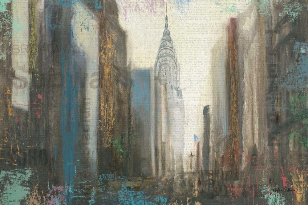 Urban Movement I NY art print by Myles Sullivan for $57.95 CAD