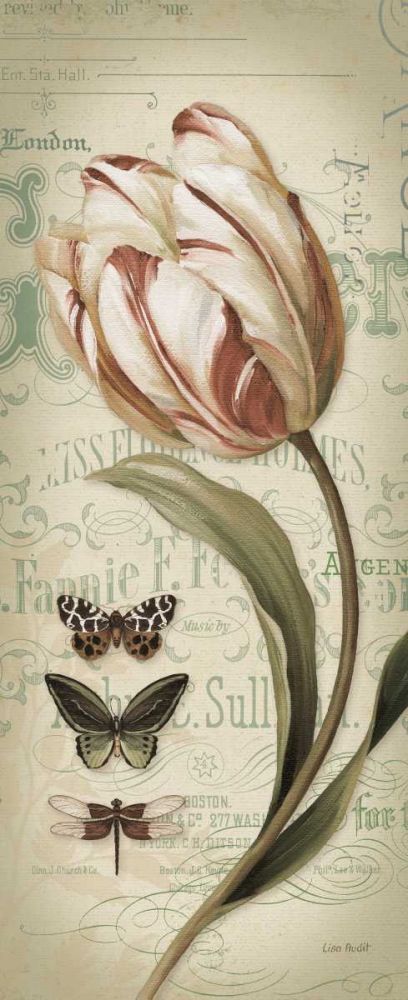 Mothers Treasure V Panel Vintage art print by Lisa Audit for $57.95 CAD