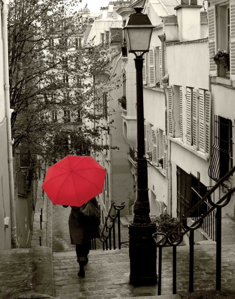 Paris Stroll II art print by Sue Schlabach for $57.95 CAD