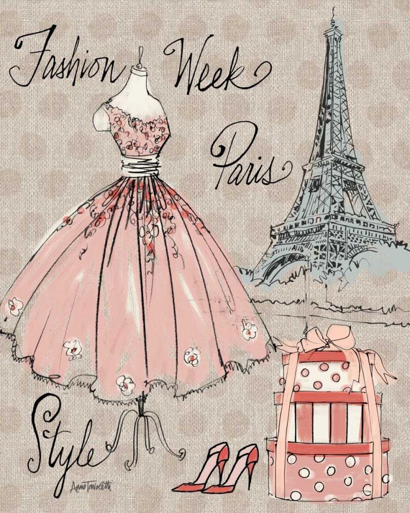 Fashion Week III art print by Anne Tavoletti for $57.95 CAD