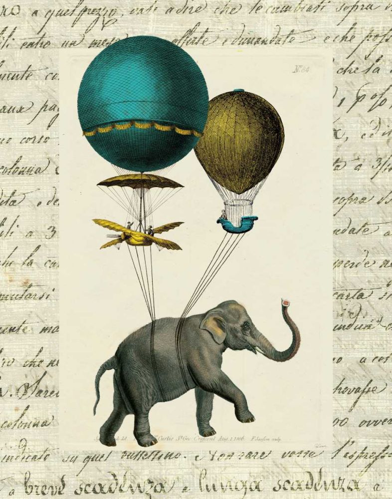 Elephant Ride I v.2 art print by Sue Schlabach for $57.95 CAD