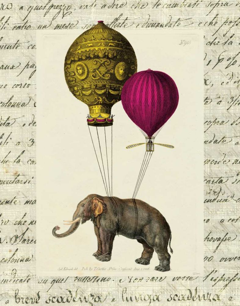 Elephant Ride II v.2 art print by Sue Schlabach for $57.95 CAD