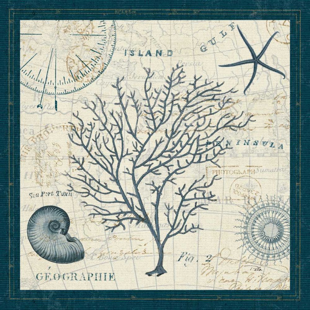 Ocean Life IV art print by Pela ERR for $57.95 CAD
