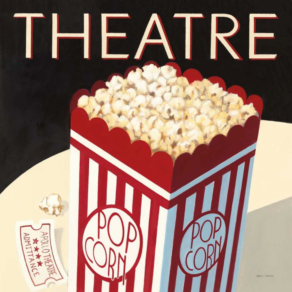 Theatre art print by Marco Fabiano for $57.95 CAD