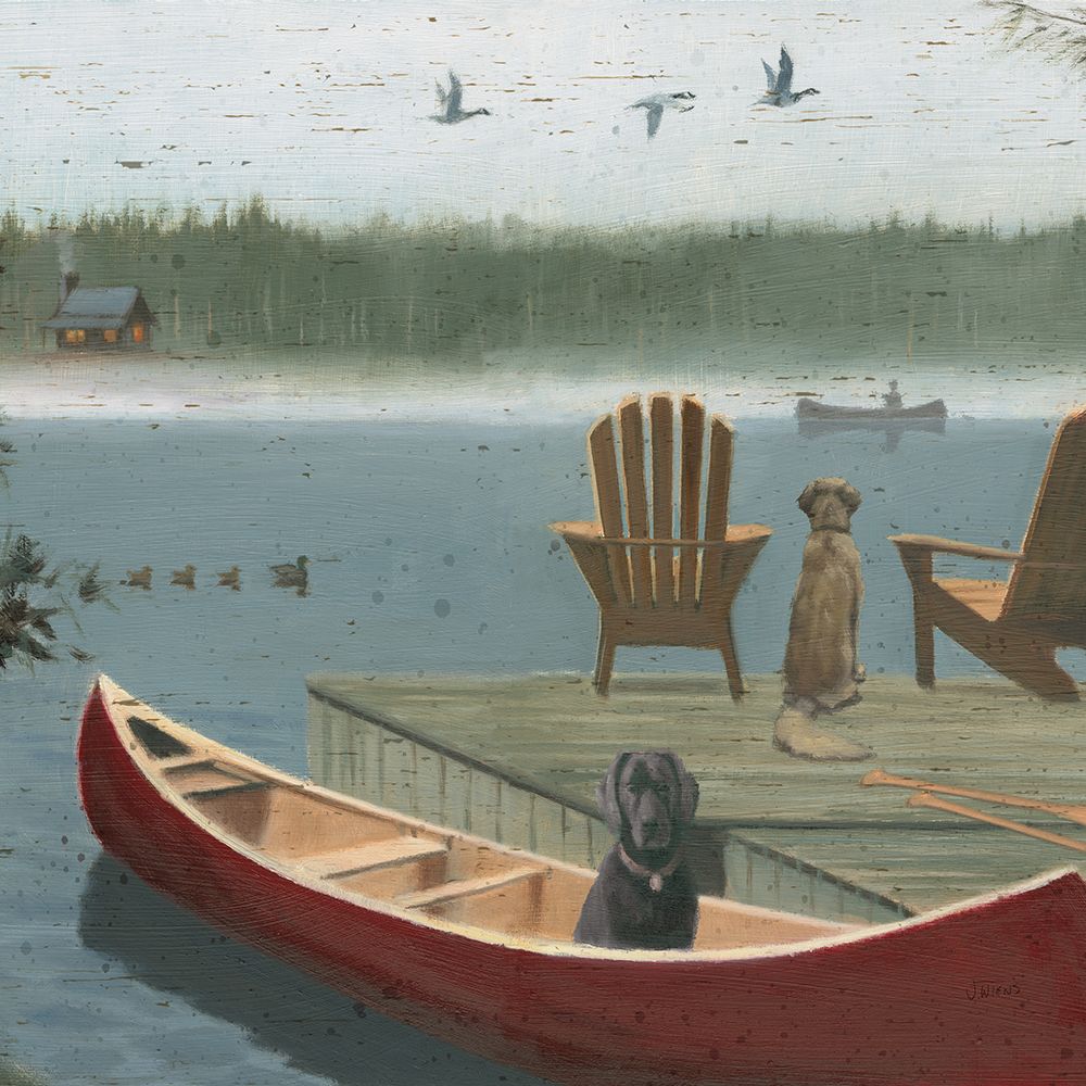 Lodge Trail Crop art print by James Wiens for $57.95 CAD