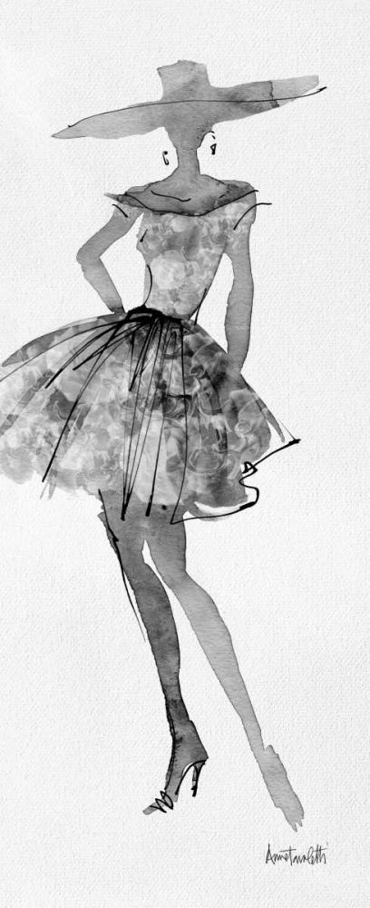 Fashion Sketchbook V art print by Anne Tavoletti for $57.95 CAD