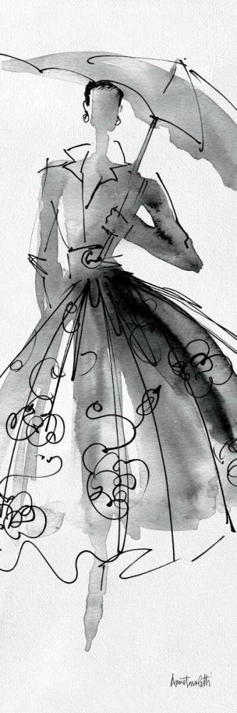 Fashion Sketchbook VI art print by Anne Tavoletti for $57.95 CAD