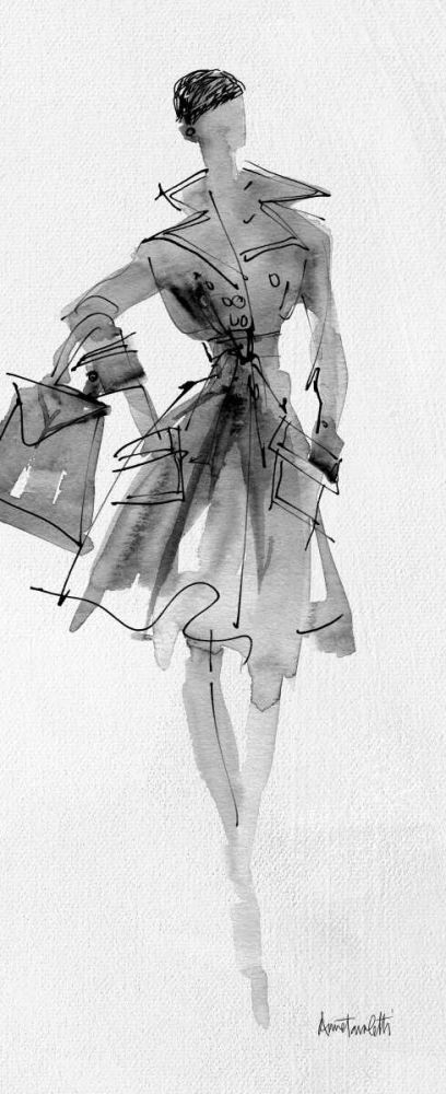 Fashion Sketchbook VII art print by Anne Tavoletti for $57.95 CAD