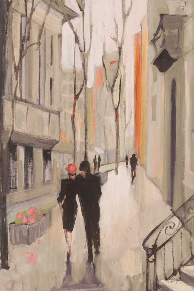 Village Promenade Neutral art print by Julia Purinton for $57.95 CAD