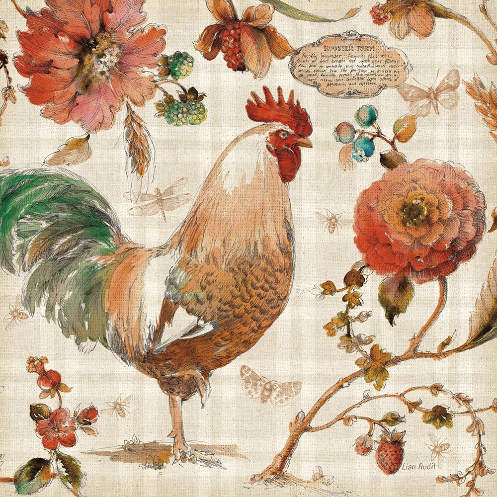 French Country II art print by Lisa Audit for $57.95 CAD