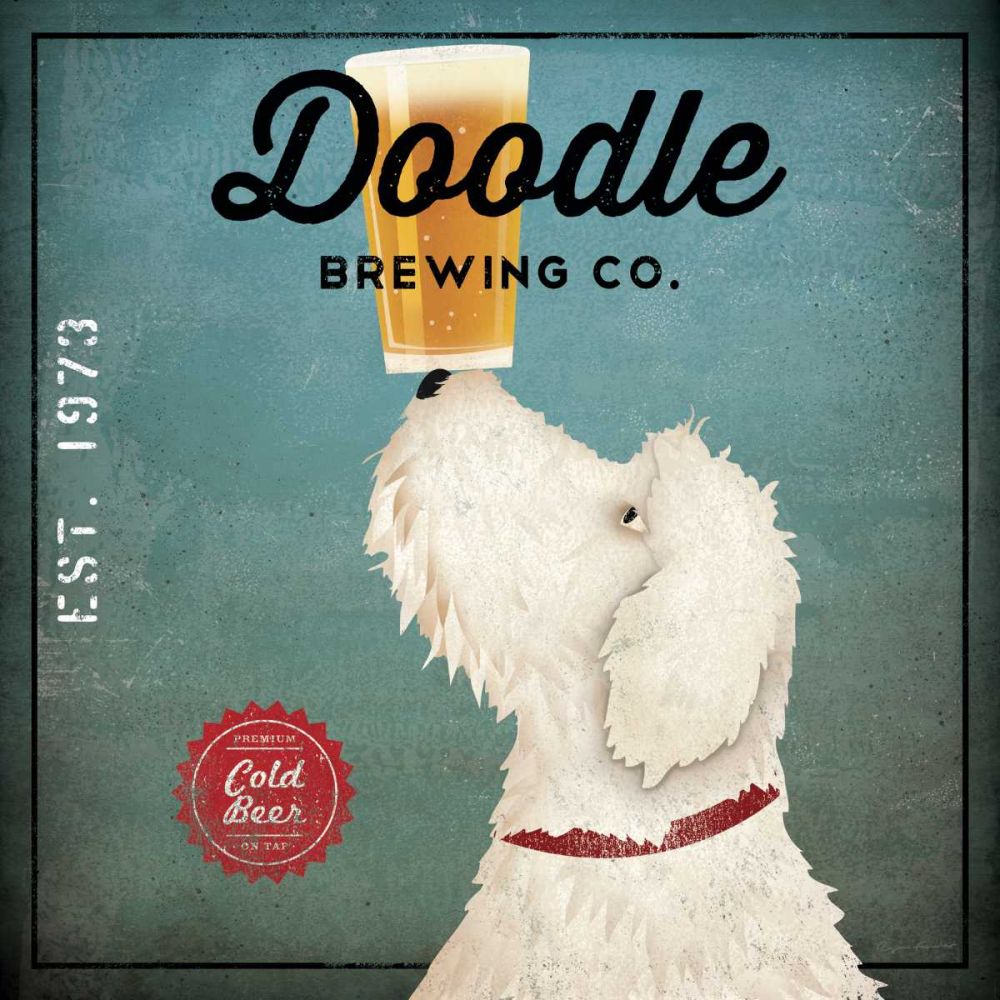 Doodle Beer art print by Ryan Fowler for $57.95 CAD