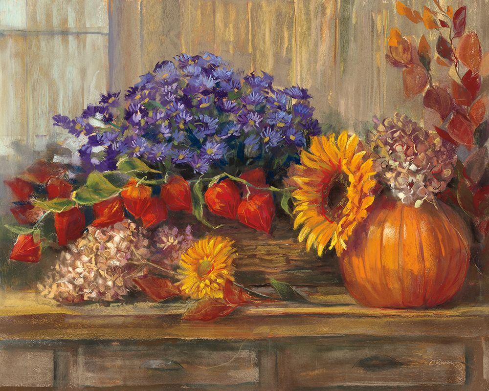 October Still Life art print by Carol Rowan for $57.95 CAD