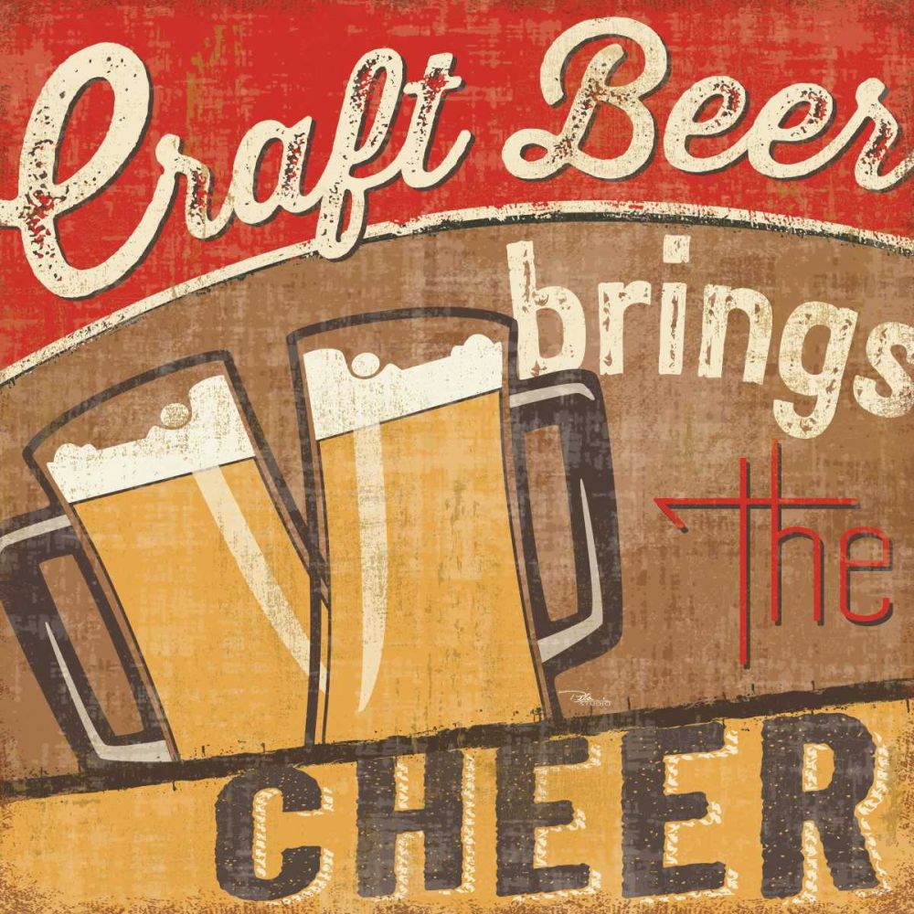Craft Brew I art print by Pela Studio for $57.95 CAD