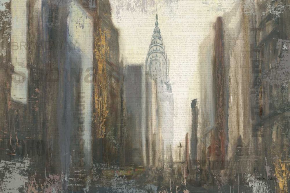 Urban Movement I NY Neutral Crop art print by Myles Sullivan for $57.95 CAD