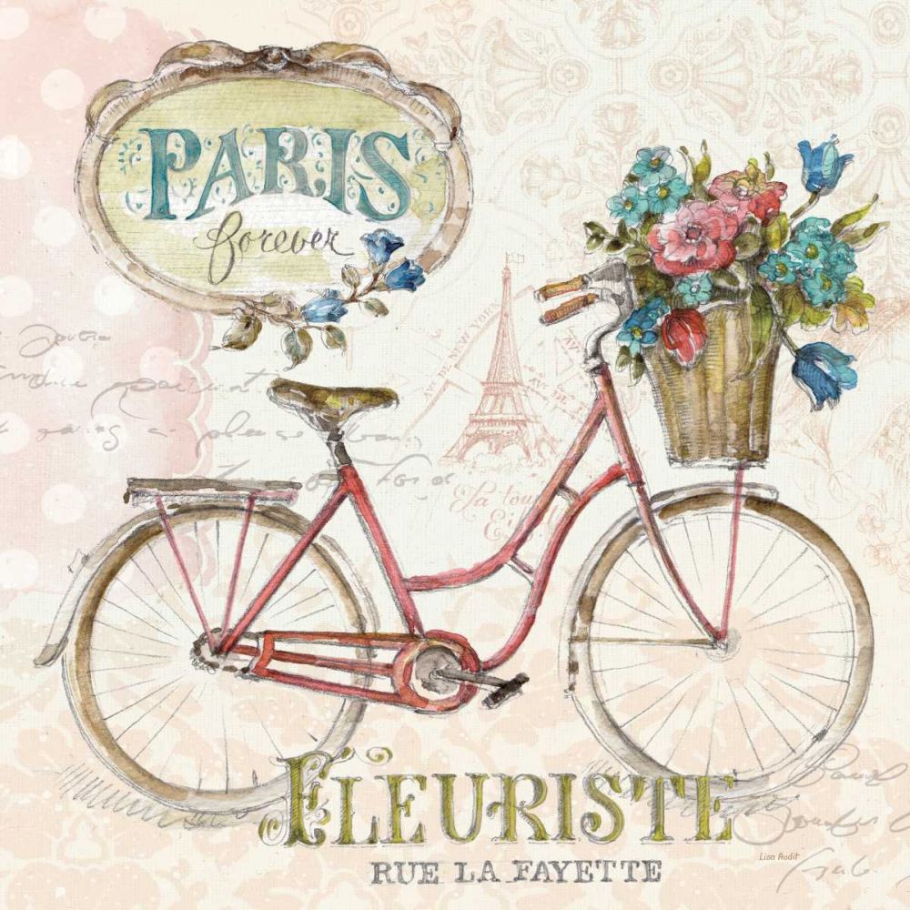 Paris Forever II art print by Lisa Audit for $57.95 CAD