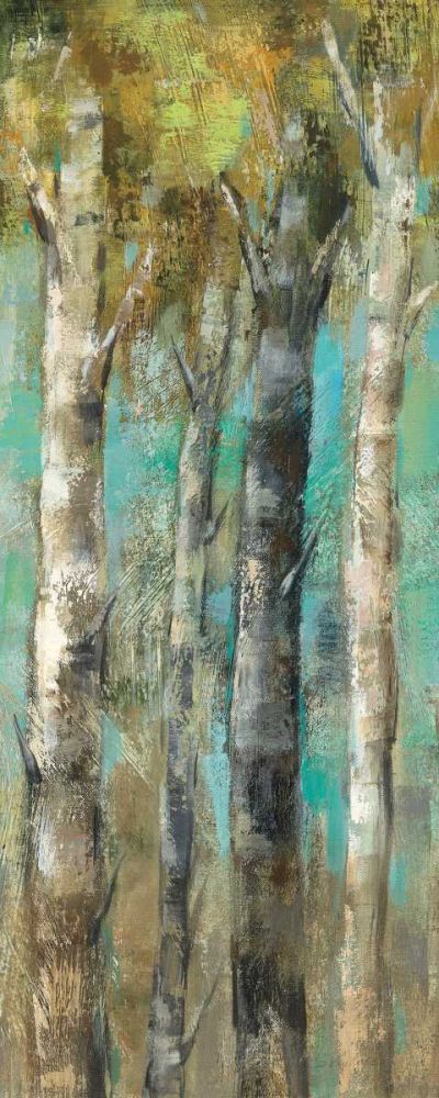April Birch Forest Panel I art print by Silvia Vassileva for $57.95 CAD