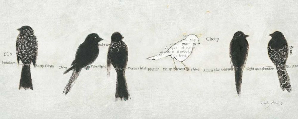 Catching Up I art print by Emily Adams for $57.95 CAD