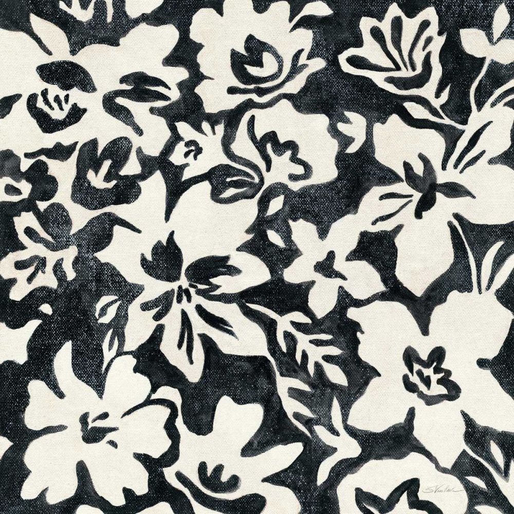 Chalkboard Floral I art print by Silvia Vassileva for $57.95 CAD