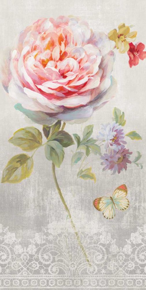 Textile Floral III art print by Danhui Nai for $57.95 CAD