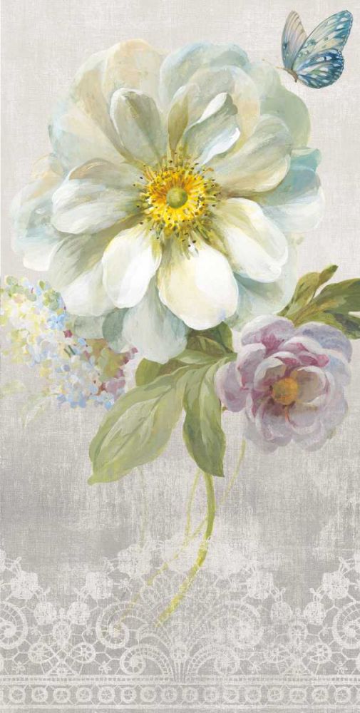 Textile Floral IV art print by Danhui Nai for $57.95 CAD