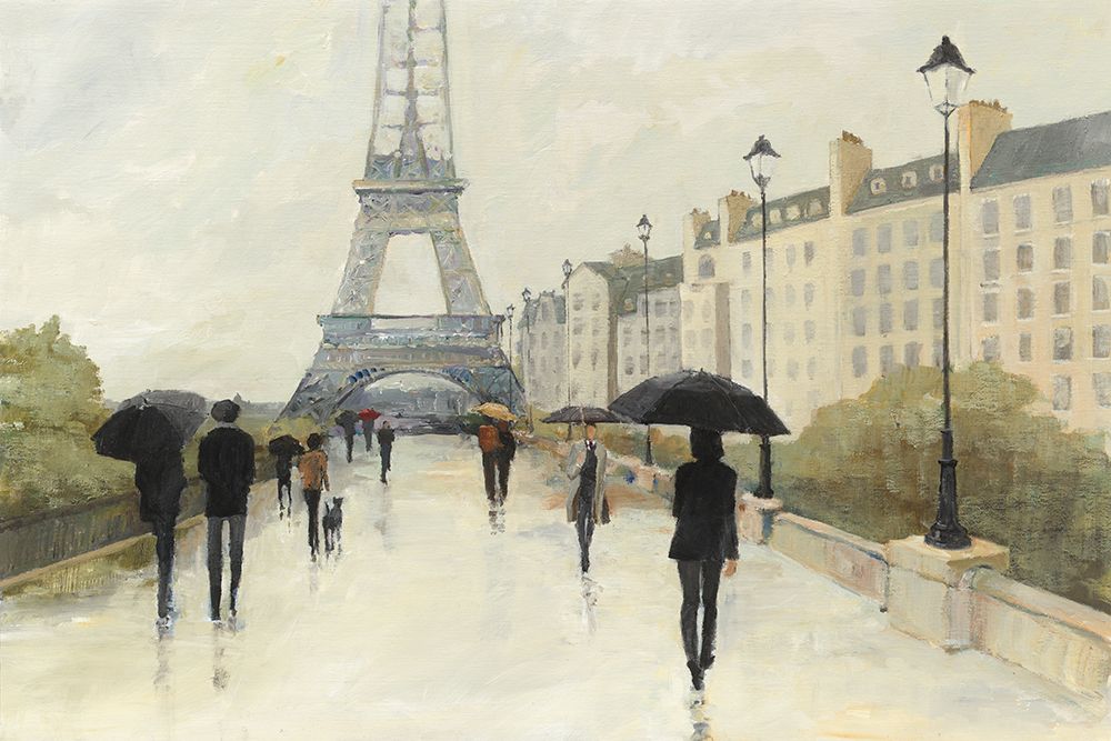 Eiffel in the Rain art print by Avery Tillmon for $57.95 CAD