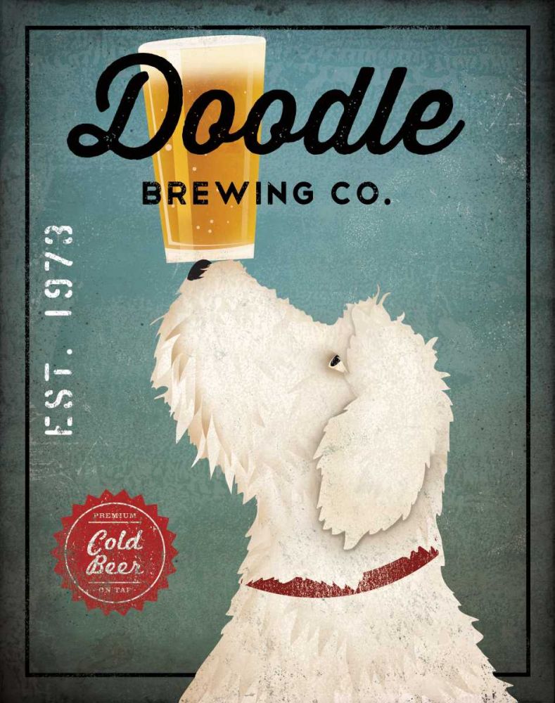 Doodle Beer art print by Ryan Fowler for $57.95 CAD