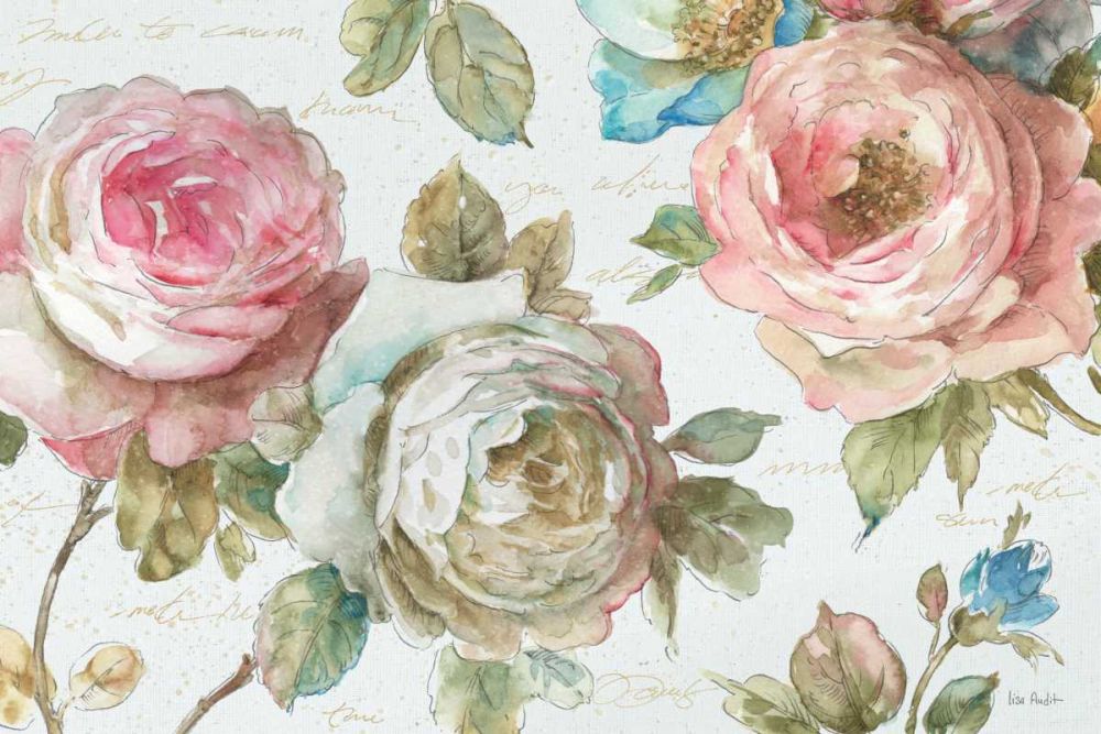 Poeme D Amour II art print by Lisa Audit for $57.95 CAD