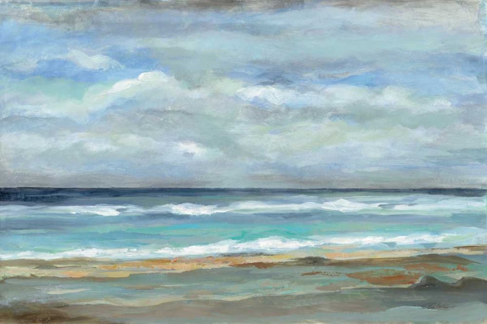 Seashore art print by Silvia Vassileva for $57.95 CAD