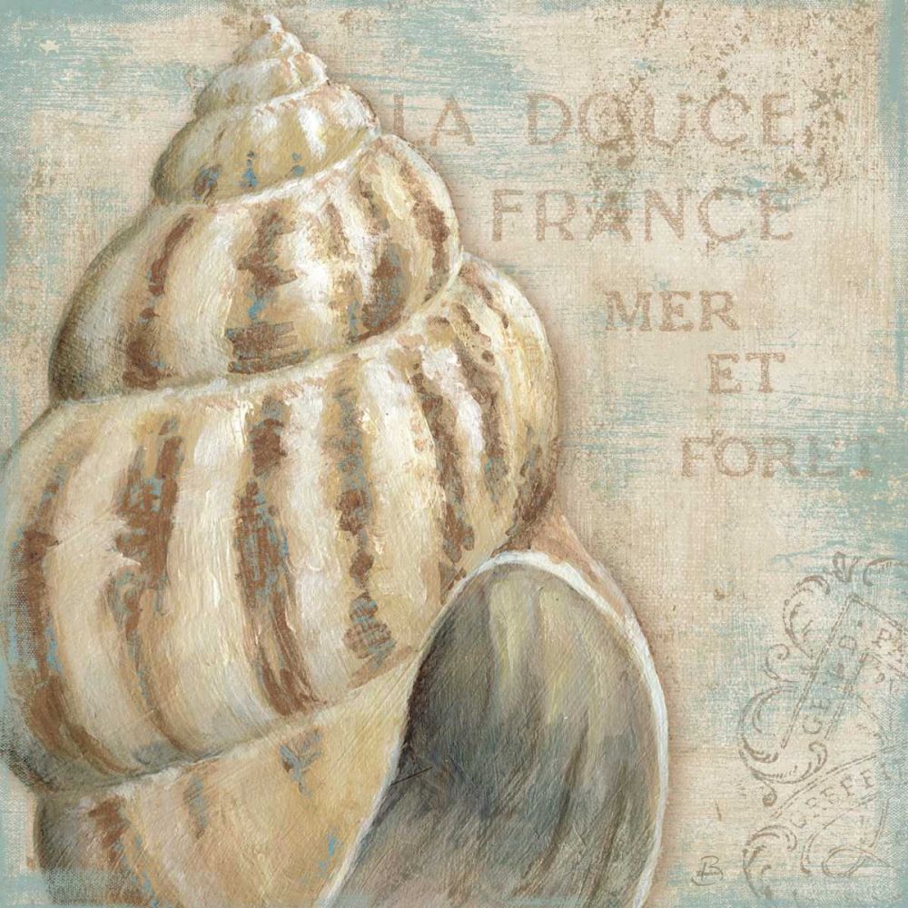 A la Plage I art print by Daphne Brissonnet for $57.95 CAD