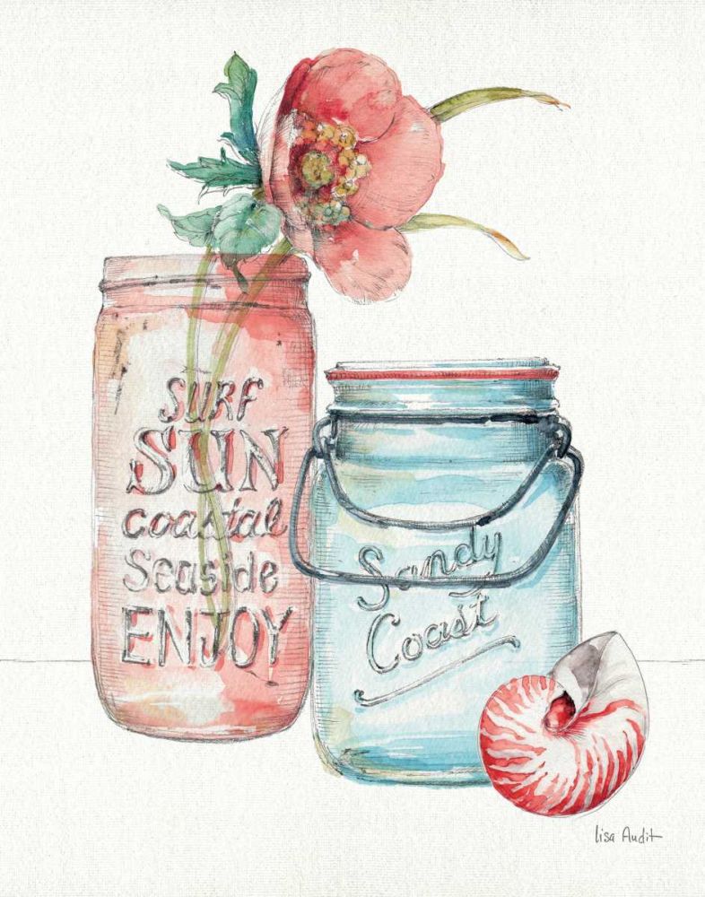 Sea Finds II art print by Lisa Audit for $57.95 CAD