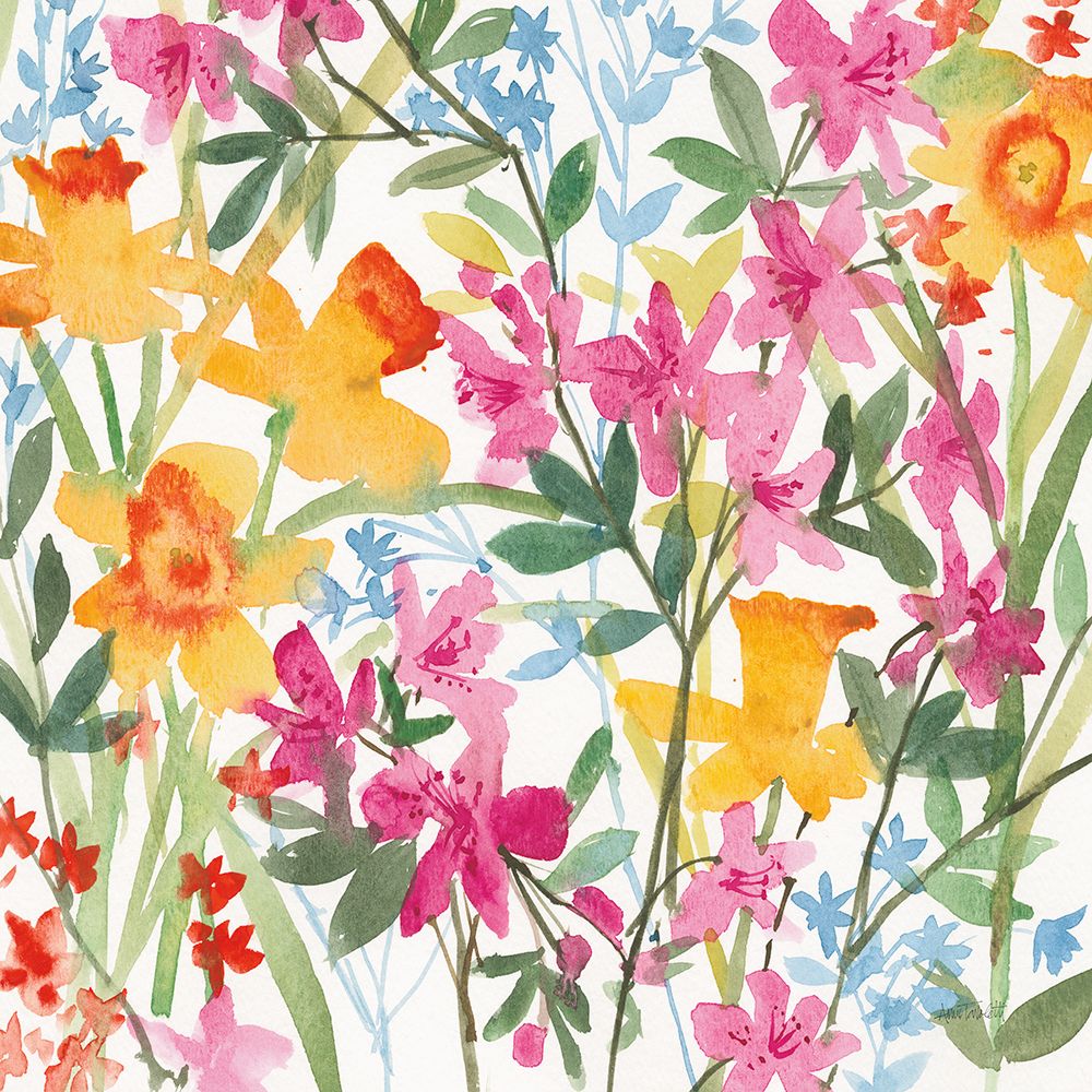 April Flowers art print by Anne Tavoletti for $57.95 CAD