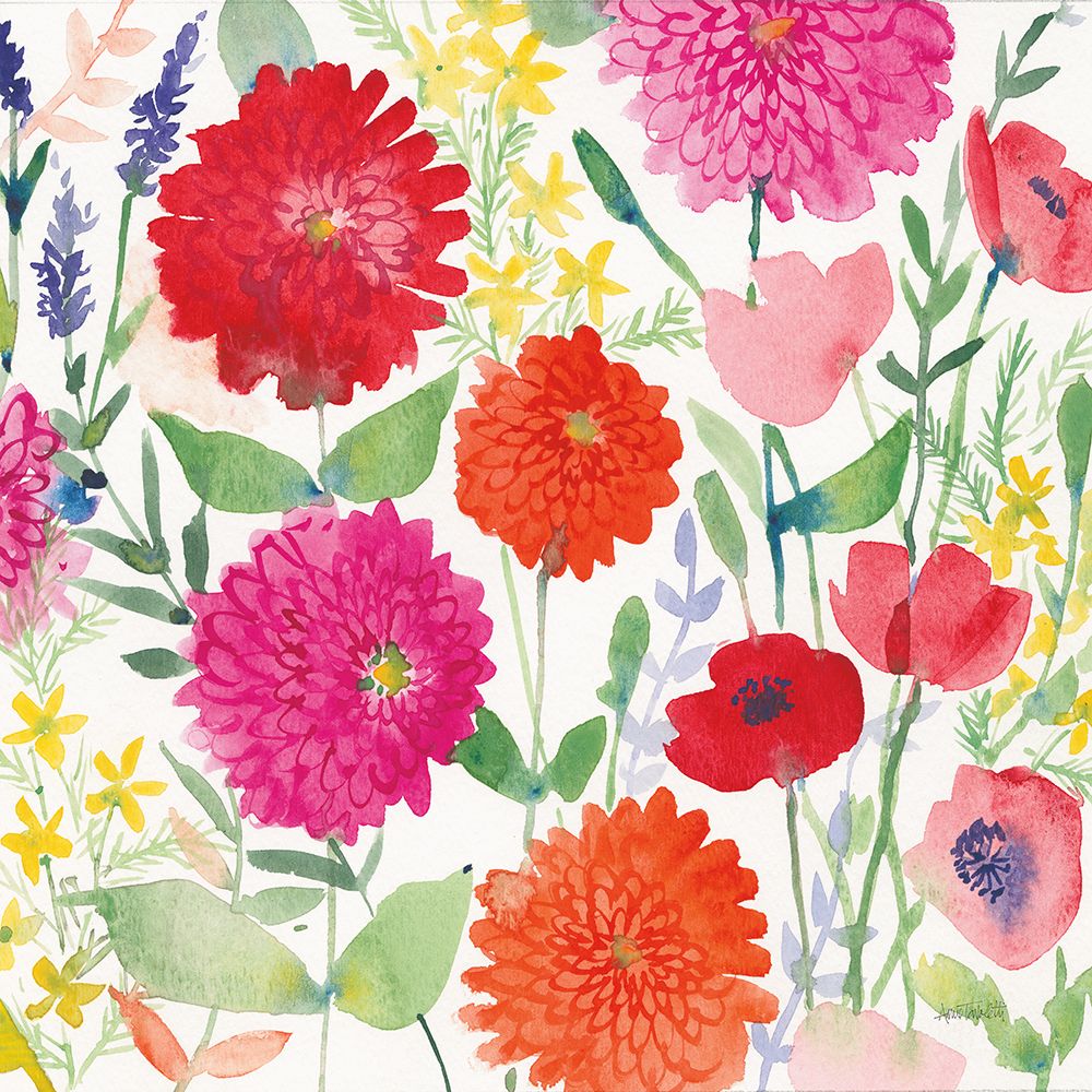 August Flowers art print by Anne Tavoletti for $57.95 CAD