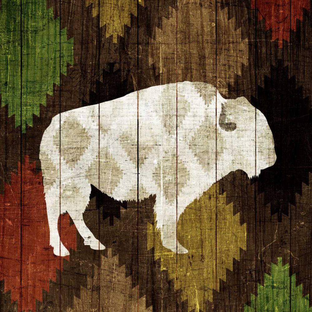 Southwest Lodge - Buffalo art print by Michael Mullan for $57.95 CAD