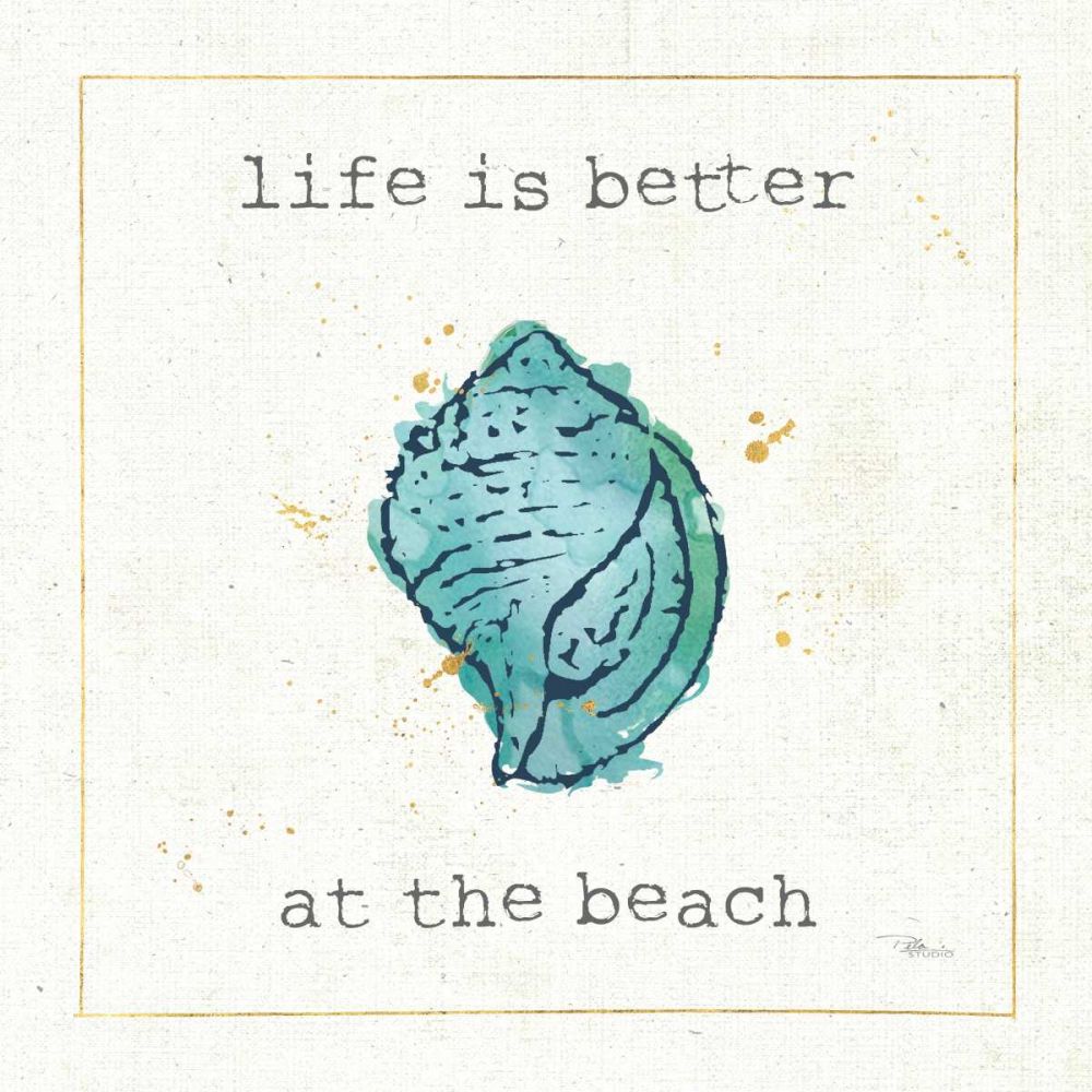 Sea Treasures I art print by Pela Studio for $57.95 CAD