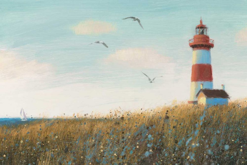 Seaside View I art print by James Wiens for $57.95 CAD