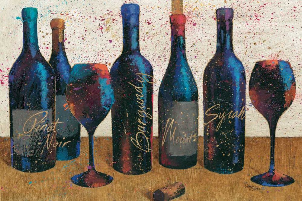 Wine Splash Light I art print by Wellington Studio for $57.95 CAD