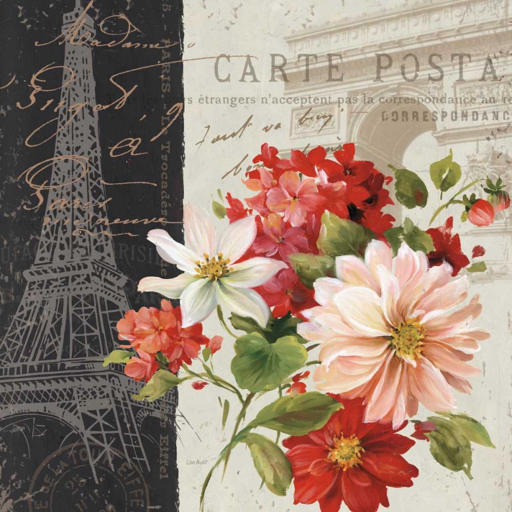 PS Je Taime Dark I art print by Lisa Audit for $57.95 CAD