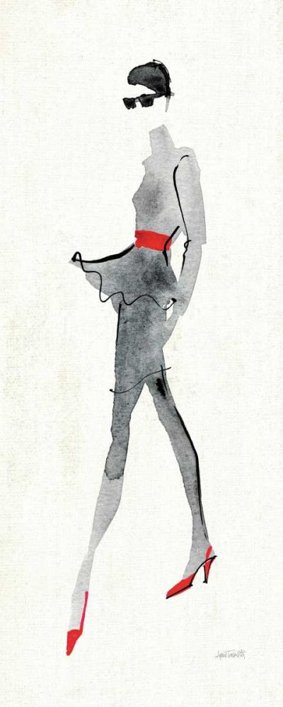 Red Flair II art print by Anne Tavoletti for $57.95 CAD