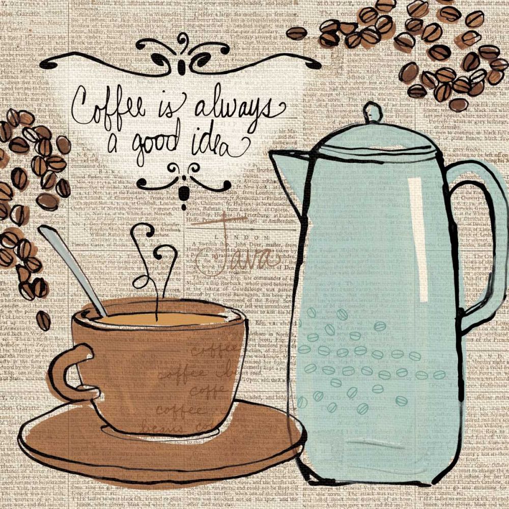 Fresh Roast II art print by Anne Tavoletti for $57.95 CAD