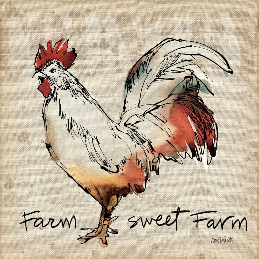 Farm Life V art print by Anne Tavoletti for $57.95 CAD