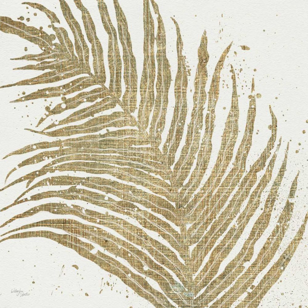 Gold Leaves I art print by Wellington Studio for $57.95 CAD