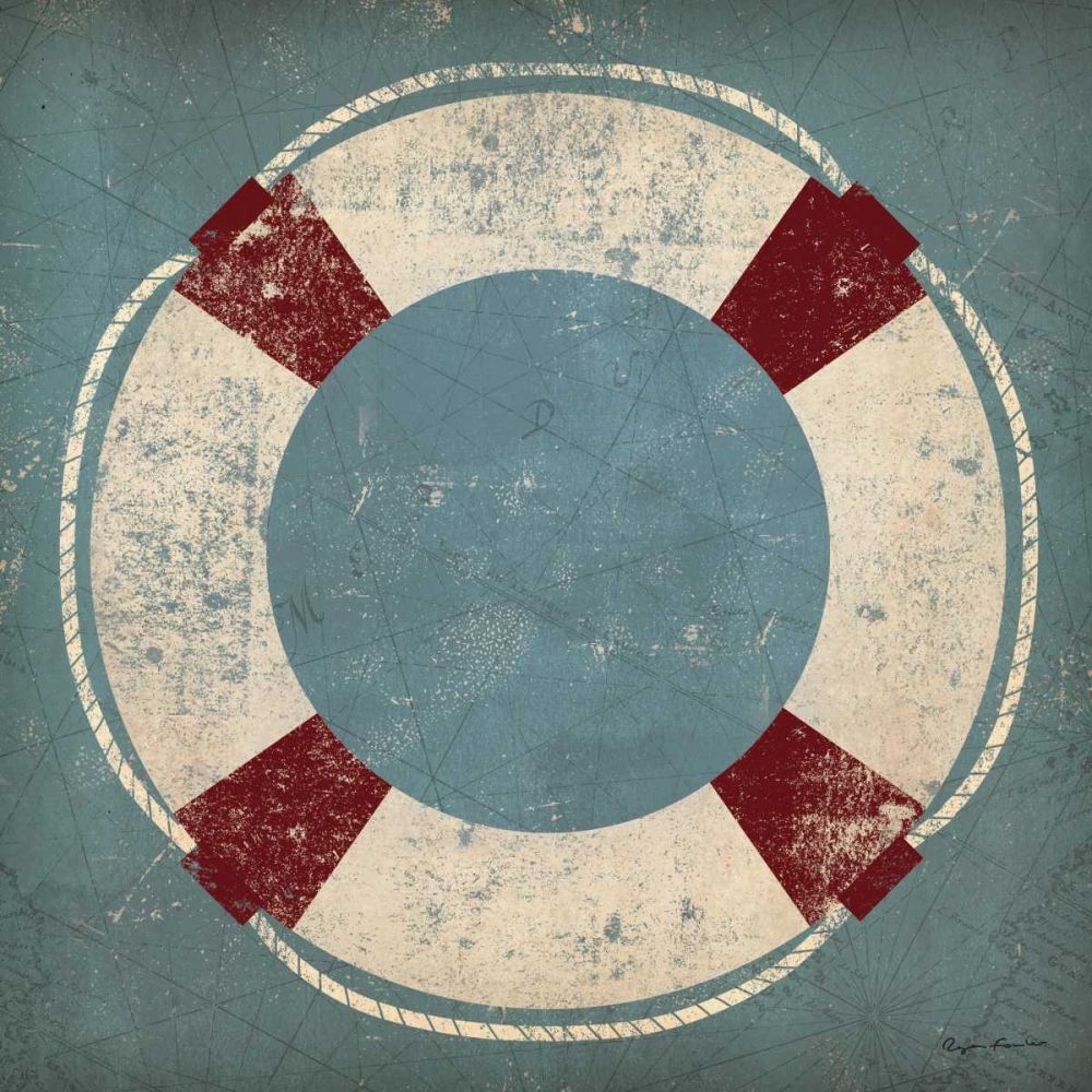 Nautical Buoy Blue art print by Ryan Fowler for $57.95 CAD