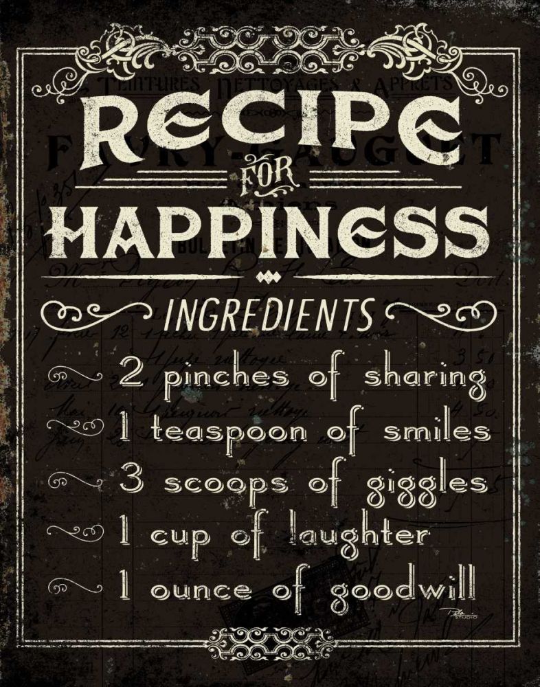 Life Recipes IV art print by Pela Studio for $57.95 CAD